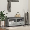 Koridoriaus suolas Betono Pilka 100 x 38 x 46 cm
