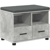 Koridoriaus suolas Betono Pilka 60 x 38 x 46 cm