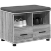 Koridoriaus suolas Pilka Sonoma 60 x 38 x 46 cm