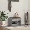 Koridoriaus suolas Pilka Sonoma 63 x 38 x 45 cm