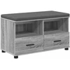 Koridoriaus suolas Pilka Sonoma 80 x 38 x 46 cm