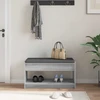 Koridoriaus suolas Pilka Sonoma 83 x 38 x 45 cm