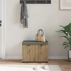 Koridoriaus suolas Amatinė Ąžuolas 60 x 38 x 46 cm