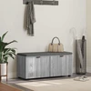 Koridoriaus suolas su pagalve Pilka Sonoma 100 x 38 x 46 cm
