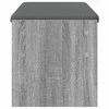 Koridoriaus suolas su pagalve Pilkas Sonoma 103 x 38 x 40 cm