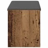 Koridoriaus suolas su pagalve Senas medis 83 x 38 x 45 cm
