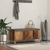 Koridoriaus suolas su pagalve Senas medis 100 x 38 x 46 cm