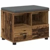 Koridoriaus suolas su pagalve Senas medis 60 x 38 x 46 cm