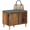 Koridoriaus suolas su pagalve Senas medis 60 x 38 x 46 cm