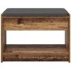 Koridoriaus suolas su pagalve Senas medis 63 x 38 x 45 cm