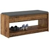 Koridoriaus suolas su pagalve Senas medis 103 x 38 x 45 cm