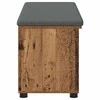 Koridoriaus suolas su pagalve Senas medis 100 x 38 x 46 cm