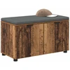 Koridoriaus suolas su pagalve Senas medis 80 x 38 x 46 cm