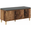 Koridoriaus suolas su pagalve Senas medis 100 x 38 x 46 cm