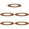 tinkamas plokštiems medžio žiedams 5 pcs Ruda Ø40 / 70 cm