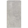 Kosmetikos spintelė, betono pilka, 80x40x75cm, apdirbta mediena
