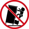 Kosmetikos spintelė, betono pilka, 80x40x75cm, apdirbta mediena