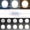Kosmetinio staliuko komplektas su LED, dūminio ąžuolo, mediena