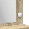 Makiažo stalas Sonoma ąžuolas 50 x 41 x 135 cm Apdirbta mediena