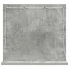 Kosmetinis veidrodis Betono pilka 60 x 55 x 18 cm Stačiakampio