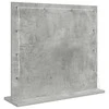 Kosmetinis veidrodis Betono pilka 60 x 55 x 18 cm Stačiakampio