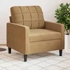 Sofa Krėslas, rudos spalvos, 60cm, aksomas