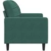 Sofa Krėslas, tamsiai žalios spalvos, 60cm, aksomas