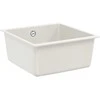 Kriauklė Balta 430 x 460 mm 80% Kvarcas ir 20% Derva