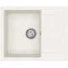 Kriauklė Balta 620 x 500 mm 80% Kvarcas ir 20% Derva