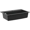 Kriauklė Granitas 795 x 505 mm Juoda