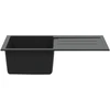 Kriauklė Juoda 780 x 500 mm 80% Kvarcas ir 20% Derva