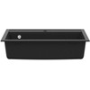 Kriauklė Juoda 795 x 505 mm Granitas