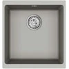 Kriauklė Pilka 430 x 460 mm 80% Kvarcas ir 20% Derva
