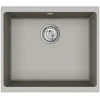 Kriauklė Pilka 530 x 460 mm 80% Kvarcas ir 20% Derva