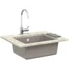 Kriauklė Pilka 530 x 460 mm 80% Kvarcas ir 20% Derva