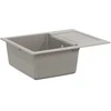 Kriauklė Pilka 620 x 500 mm 80% Kvarcas ir 20% Derva