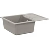 Kriauklė Pilka 620 x 500 mm 80% Kvarcas ir 20% Derva
