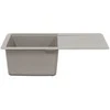 Kriauklė Pilka 670 x 460 mm 80% Kvarcas ir 20% Derva
