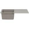 Kriauklė Pilka 780 x 500 mm 80% Kvarcas ir 20% Derva