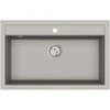 Kriauklė Pilka 795 x 505 mm Granitas