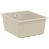 Kriauklė Smėlio 370 x 460 mm 80% Kvarcas ir 20% Derva
