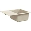 Kriauklė Smėlio 560 x 460 mm 80% Kvarcas ir 20% Derva