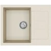 Kriauklė Smėlio 620 x 500 mm 80% Kvarcas ir 20% Derva