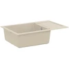 Kriauklė Smėlio 780 x 500 mm 80% Kvarcas ir 20% Derva