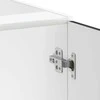 kriauklės pagrindo spintelė "Lucca" Juodas Engineered Wood