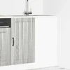 virtuvės apatinė spintelė Lucca Pilka Sonoma Engineered Wood