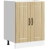 kriauklės pagrindo spintelė "Lucca" Sonoma Oak Engineered Wood