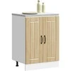 kriauklės pagrindo spintelė "Lucca" Sonoma Oak Engineered Wood