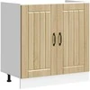 kriauklės pagrindo spintelė "Lucca" Sonoma Oak Engineered Wood