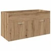 kriauklės spintelė su įmontuotu baseinu Artisan Oak